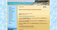 Desktop Screenshot of ellerbeefamilyreunion.com